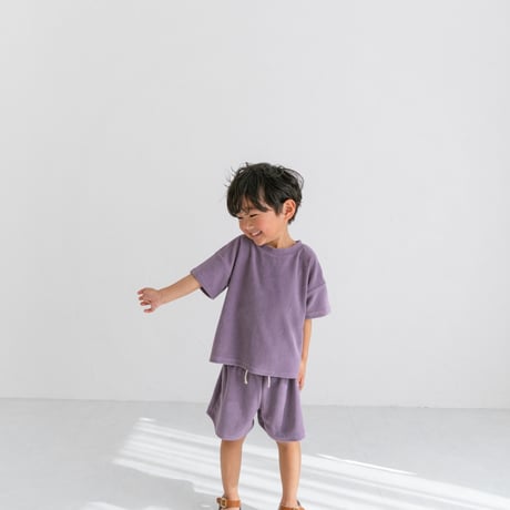 Pile tee / grape