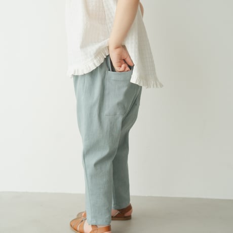 Sarrouel pants / Light denim
