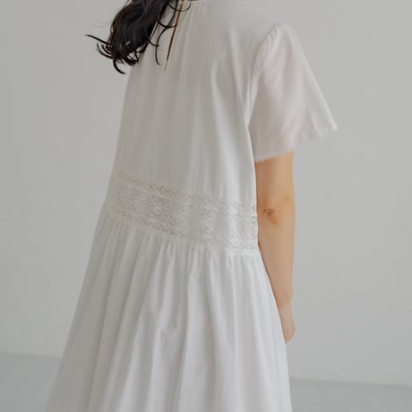 ladies Kouglof dress / White