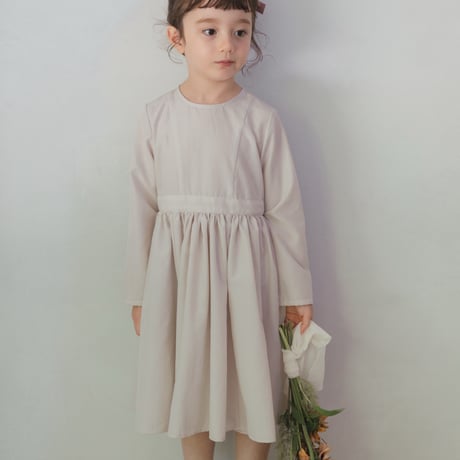 kids Classical dress / beige