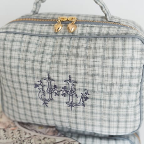 Vanity pouch (S) / check