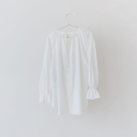 ladies Candy sleeve blouse / white