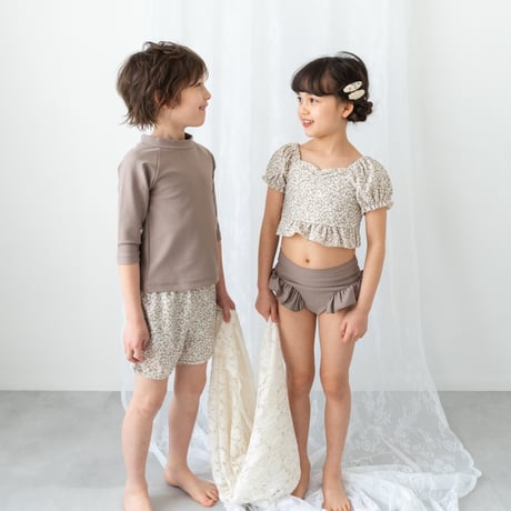 Swim wear - normal / earth flower