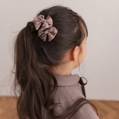 Mini hair ribbon pin 2pc set