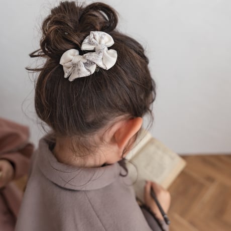 Mini hair ribbon pin 2pc set