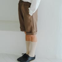 Short pants / milk cocoa