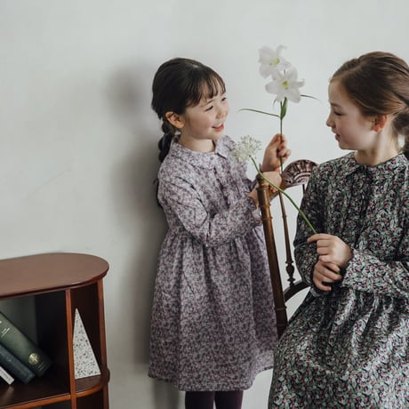Eloise dress / Fife Berries (navy)