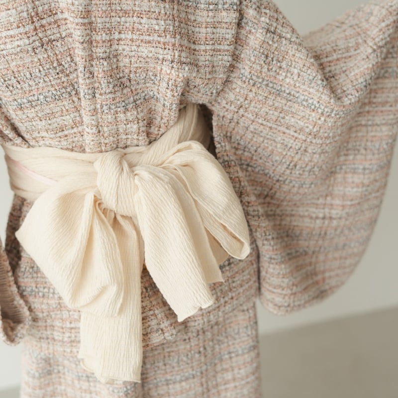 Yukata / Summer tweed - Pink | june -little clo