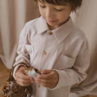 Over shirt / sugar pink