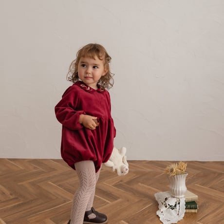 Charlie rompers / christmas red