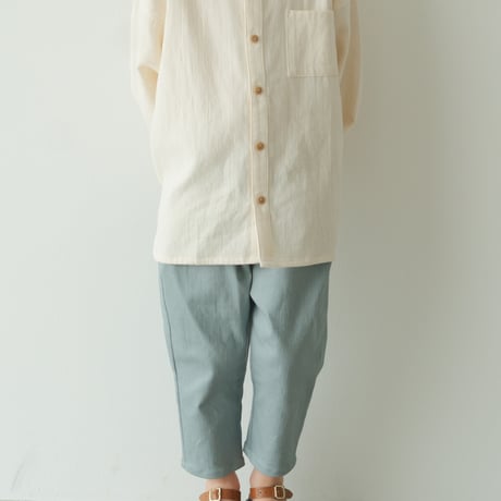Sarrouel pants / Light denim