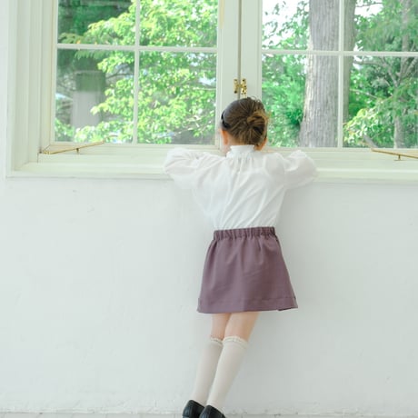 Traditional skirt / charcoal