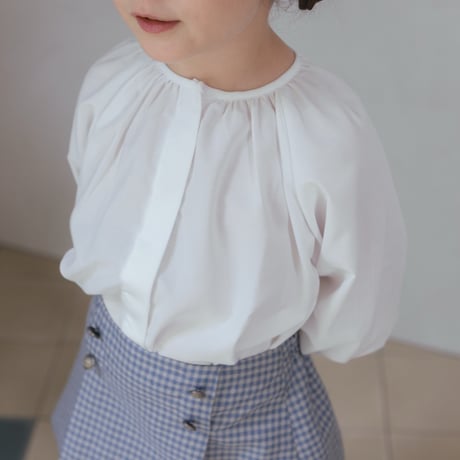 Traditional skirt / blue check