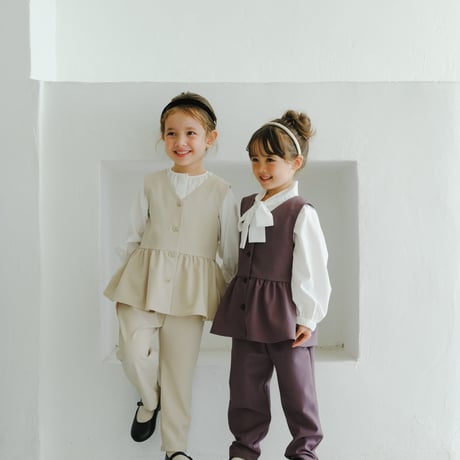 kids Gilet / beige