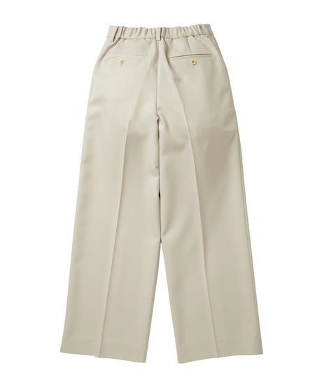 【original】Twill semi wide Pants