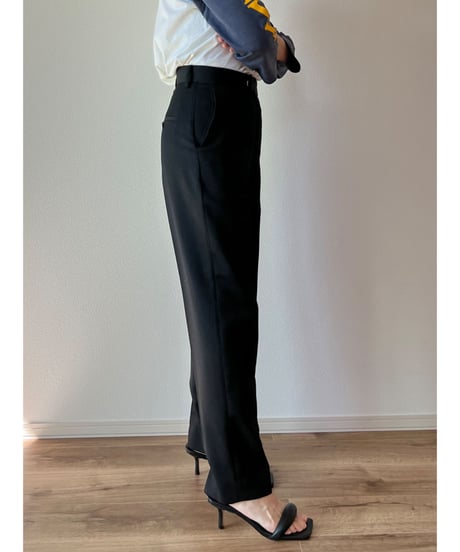 【original】Wool Twill Tapered Pants