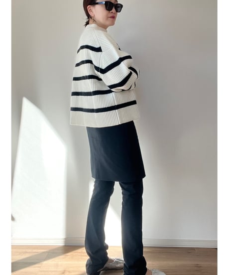 【original】tasmanialamb border knit
