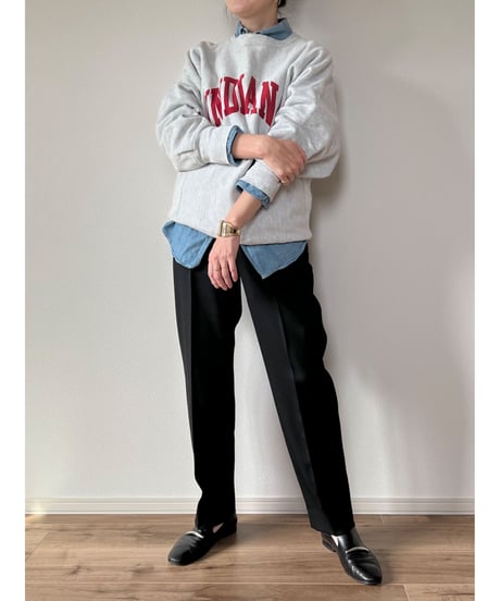 【original】Wool Twill Tapered Pants