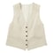 【original】linen‐like vest