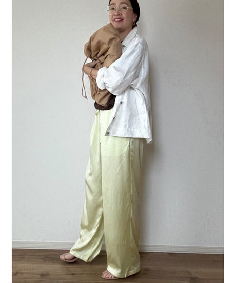 【original】silk easy pants
