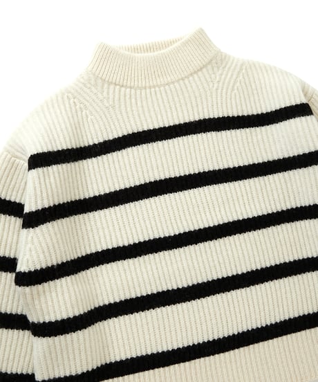 【original】tasmanialamb border knit