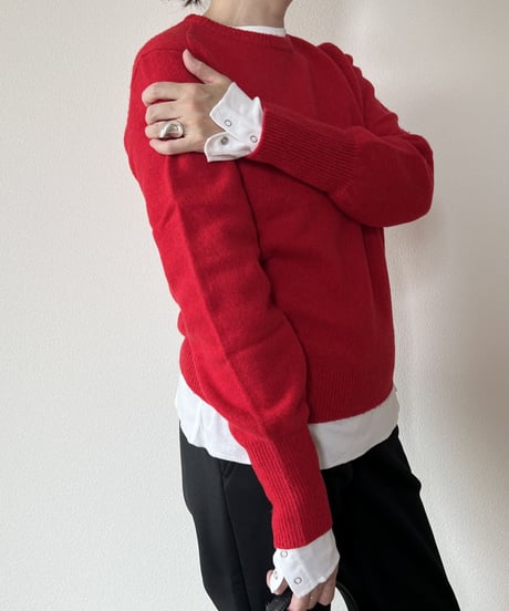 【original】snap button longsleeve Tee