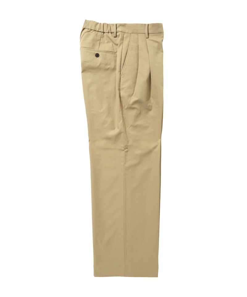 original】chino 2tuck‐pants | Trefle blanc original】chino 2tuck‐pants | Trefle blanc
