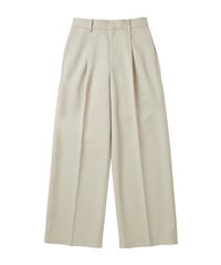 【original】Twill semi wide Pants