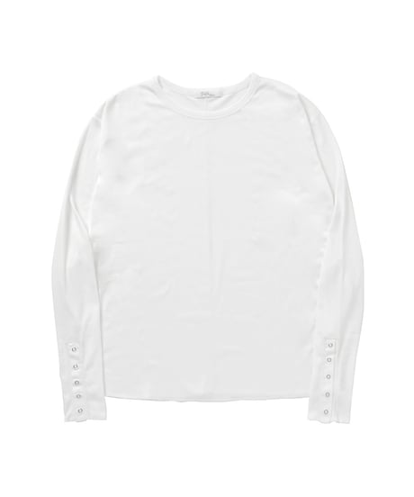 【original】snap button longsleeve Tee