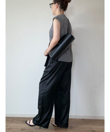 【origina】silk easy pants