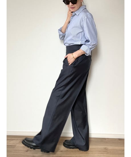 【original】back laceup Pants