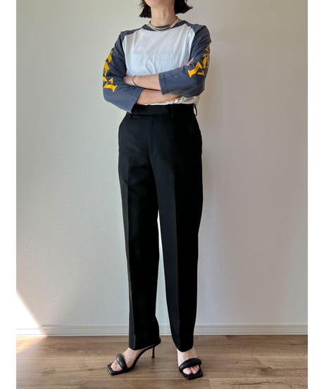 【original】Wool Twill Tapered Pants
