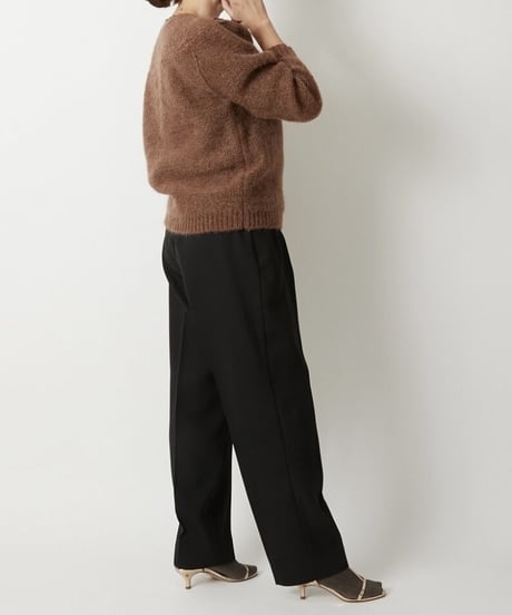 【original】wool satin easypants