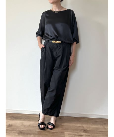 【original】easy cropped pants