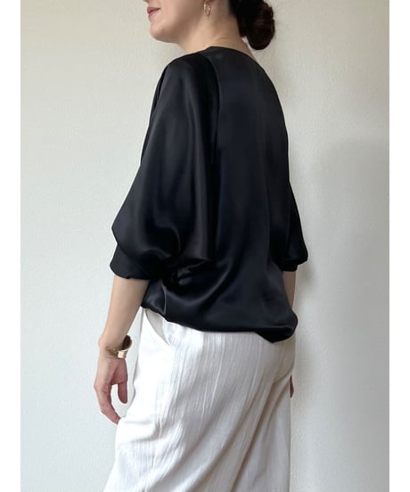 【original】silk dolman pullover