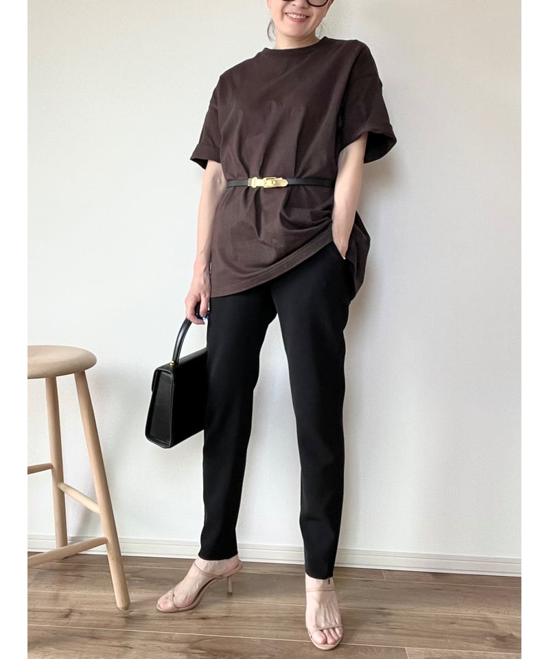 original】doublecross zip narrow Pants | Trefle