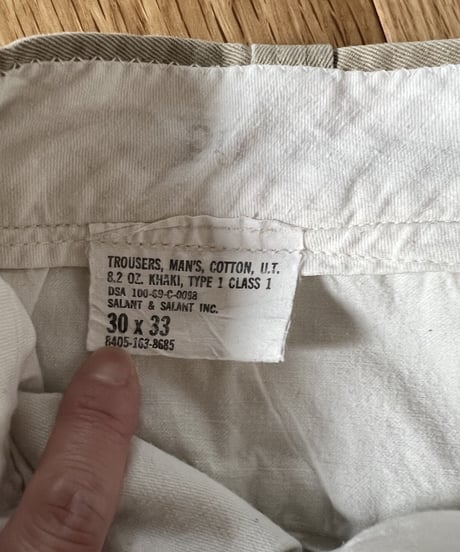 【vintage】US  Army　chino pants