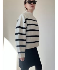 【original】tasmanialamb border knit