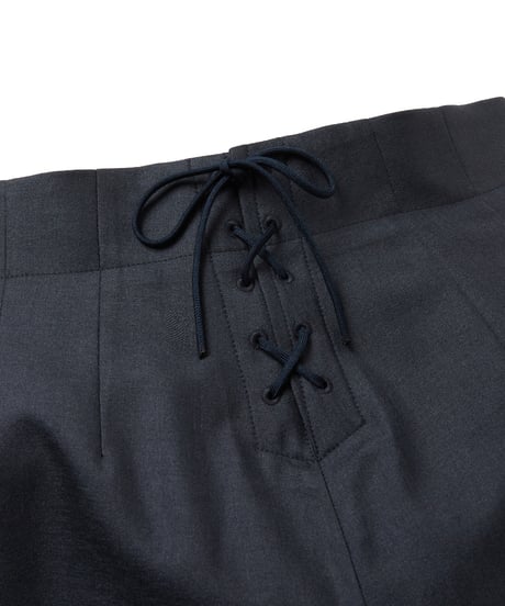 【original】back laceup Pants