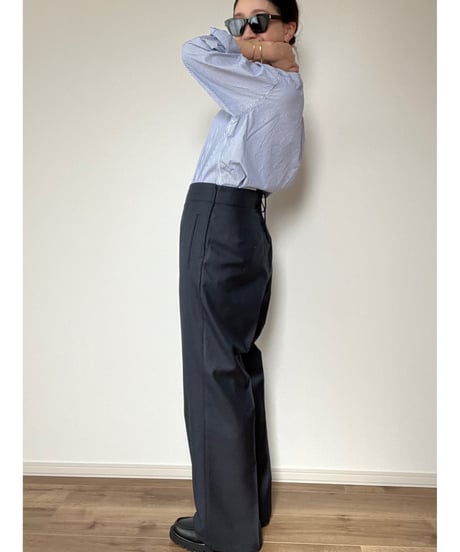 【original】back laceup Pants