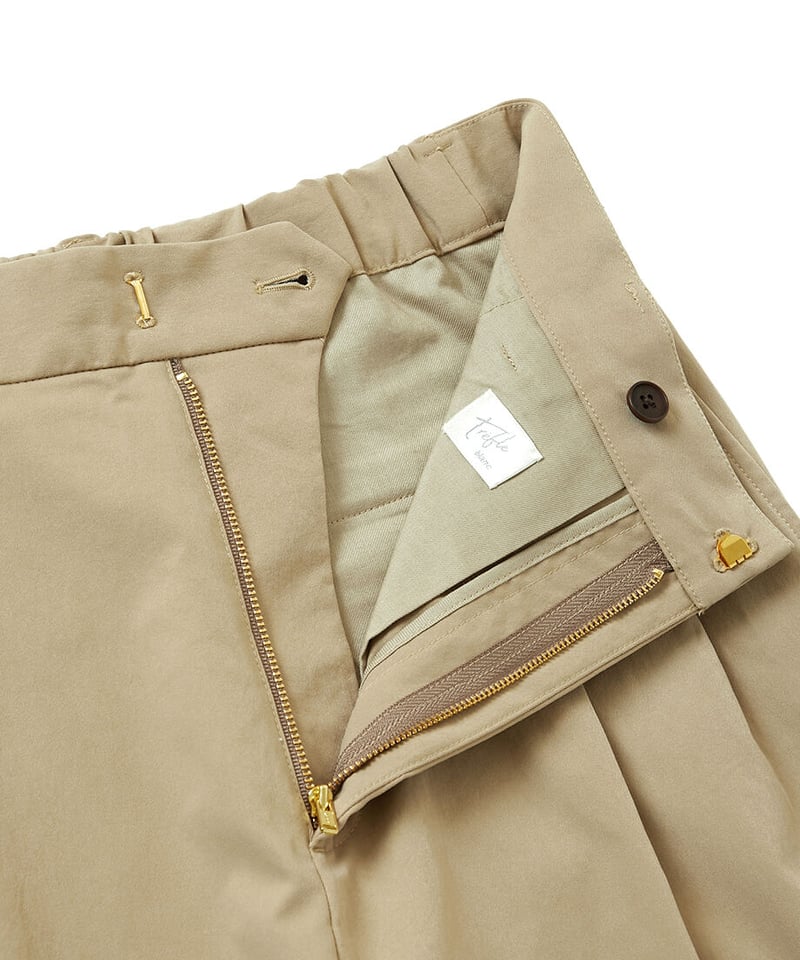original】chino 2tuck‐pants | Trefle blanc original】chino 2tuck‐pants | Trefle blanc