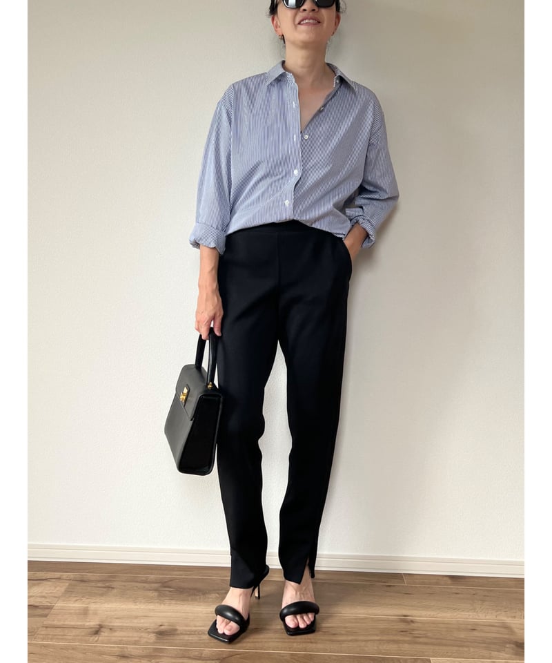 追加【original】zip narrow pants | Trefle blanc