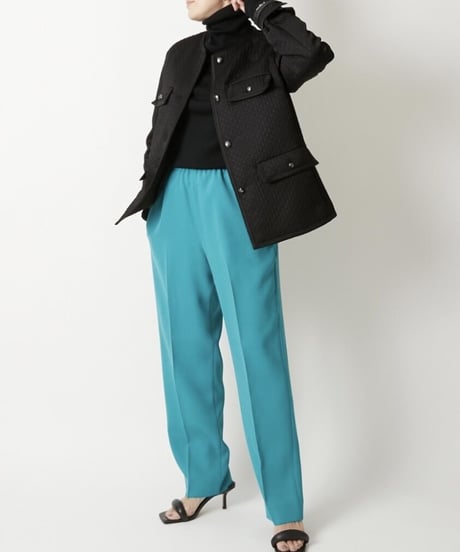 【original】trimming c-neck jacket