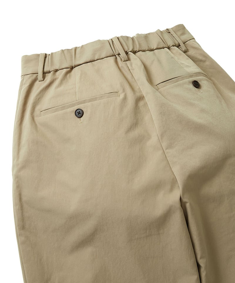 original】chino 2tuck‐pants | Trefle blanc original】chino 2tuck‐pants | Trefle blanc