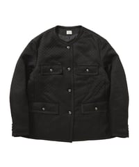【original】trimming c-neck jacket
