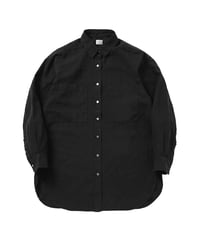 【original】linen regularcollar big-shirt