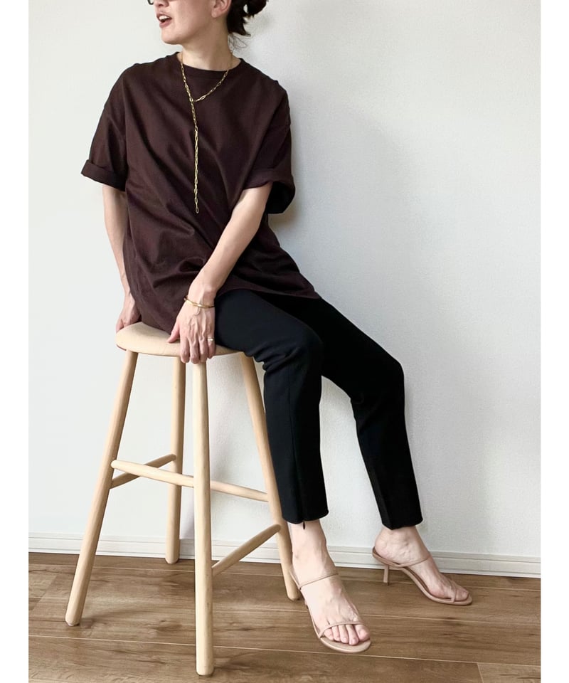 original】doublecross zip narrow Pants | Trefle