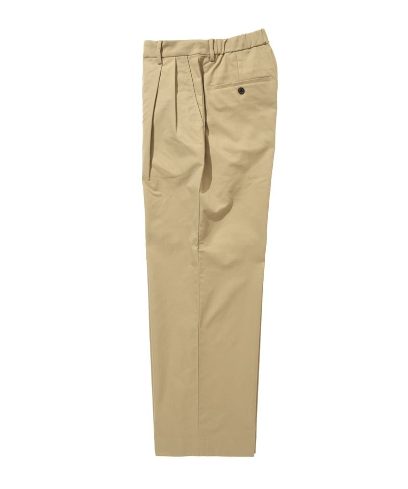 original】chino 2tuck‐pants | Trefle blanc original】chino 2tuck‐pants | Trefle blanc