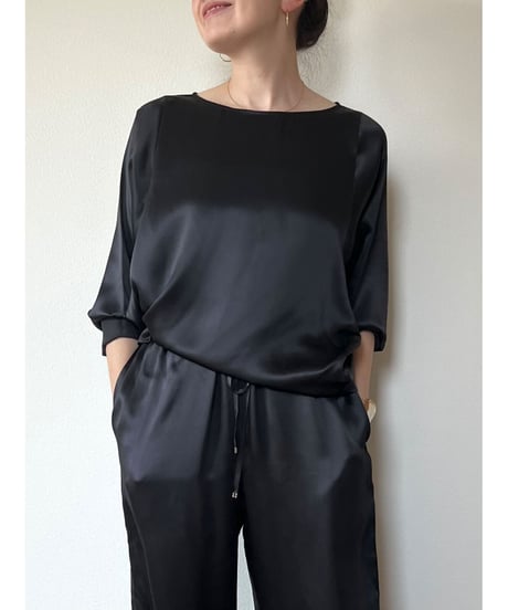 【original】silk dolman pullover