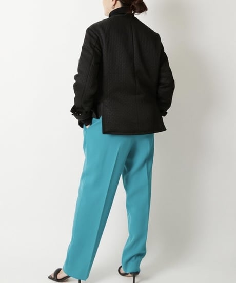 【original】trimming c-neck jacket
